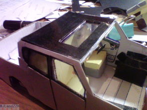 匠心独运 纯手工打造高端纸质皮卡模型的艺术之旅